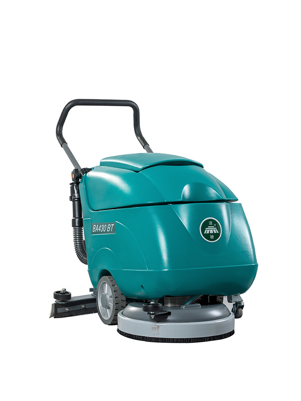 Small Walk-behind Floor Scrubber Cleaning Machine JIECHI BA430BT