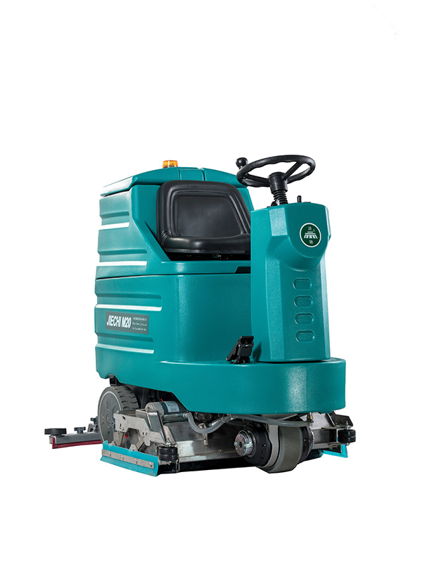 Small Ride-On Combination Machine Scrubber-Sweeper JIECHI M20