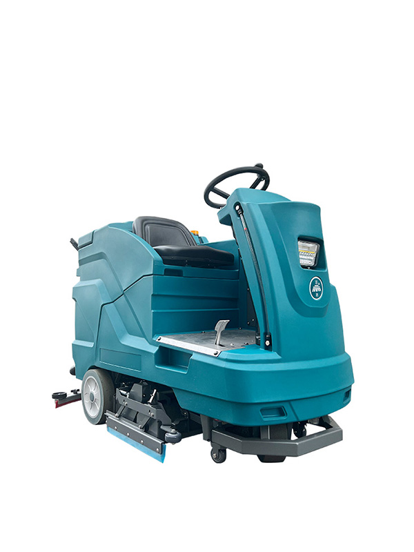 Mid Size Ride-on Combination Machine Scrubber Sweeper JIECHI M10