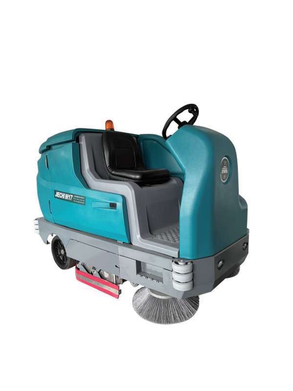 Large Ride-on Combination Machine Scrubber Sweeper JIECHI M17