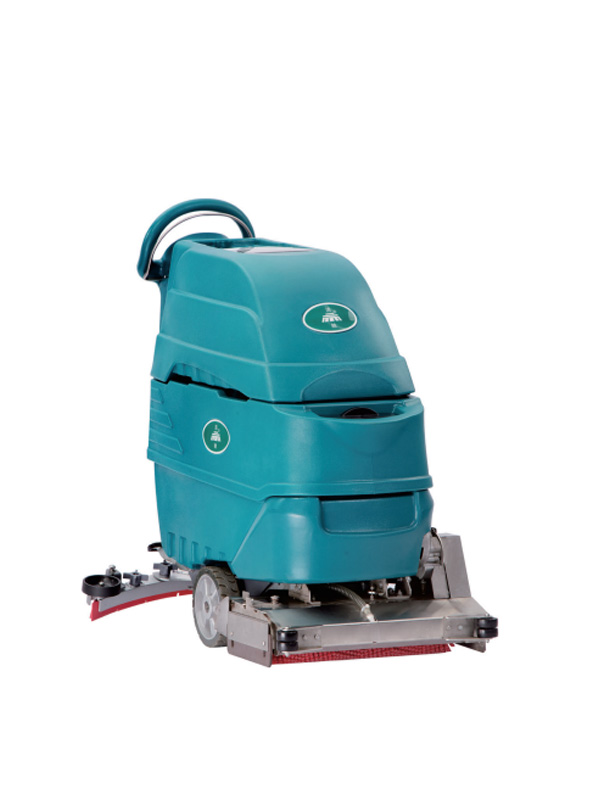 Compact Walk-behind Combination Scrubber Sweeper JIECHI M12