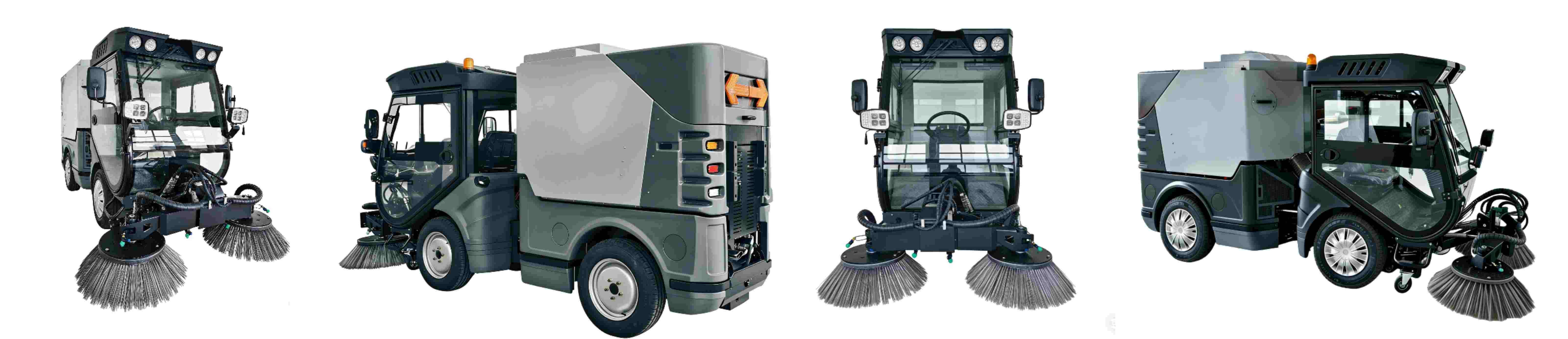 Diesel-Powered Sweeper