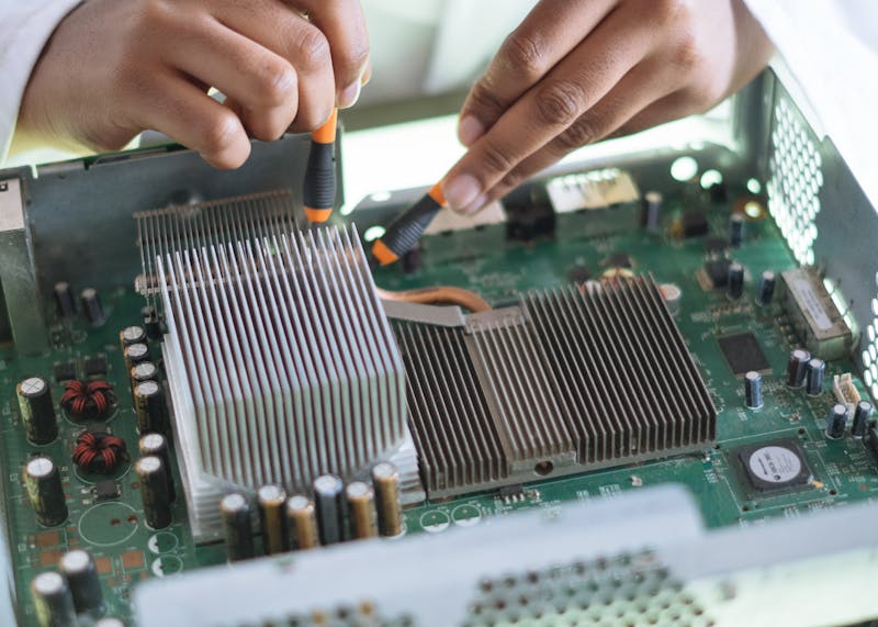 Industrial cleaning equipment maintenance - inspecting and servicing floor scrubber batteries