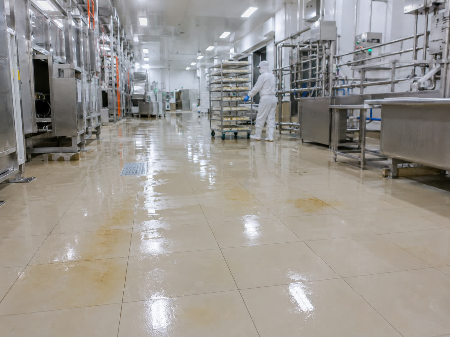 Canteen Floor Cleaning